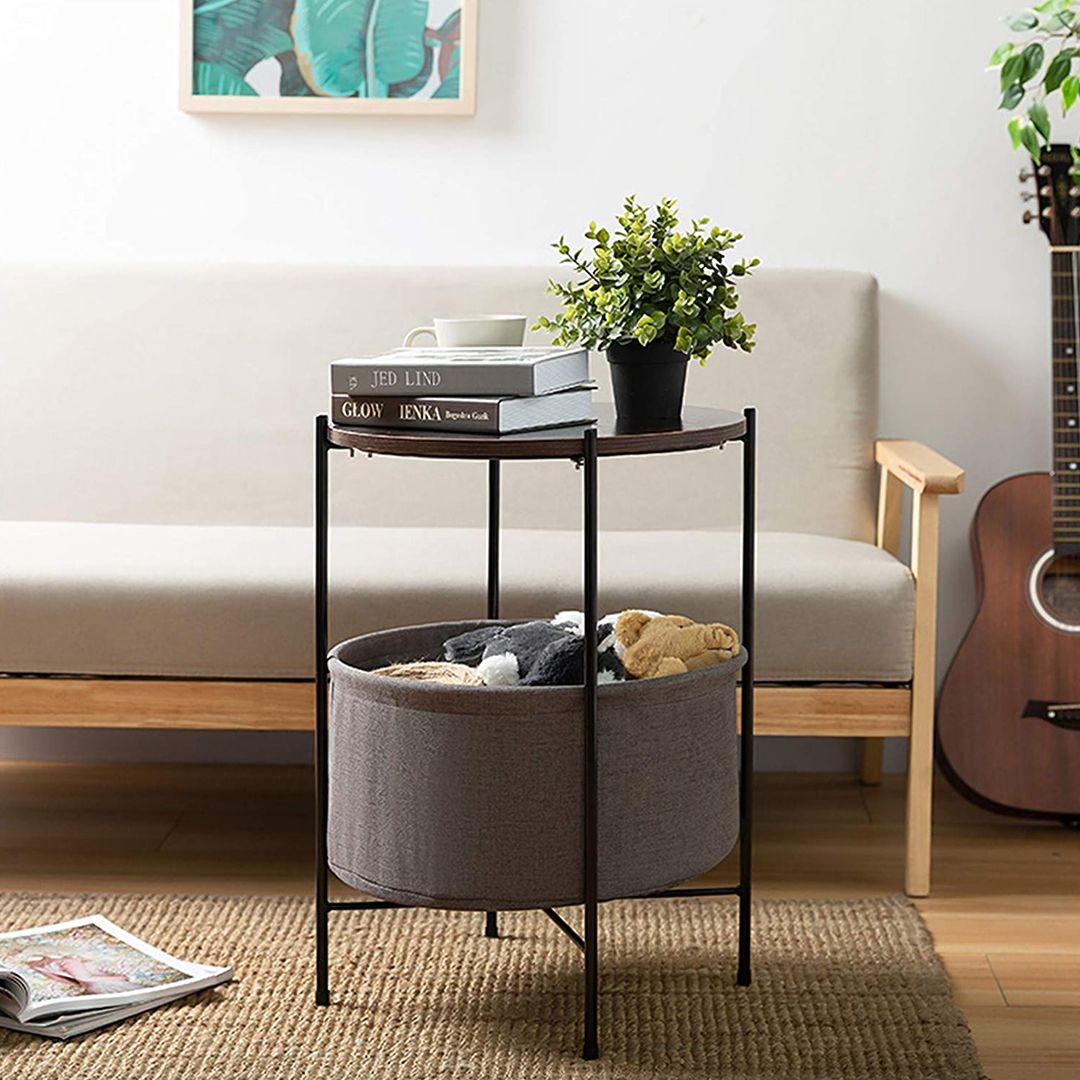 Side Table with Basket for Books product thumbnail 2
