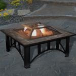Garden Fire Pit and Table - 3