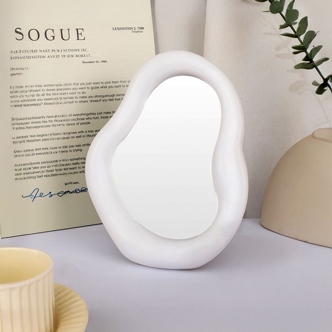 مراة محمولة بتصميم مموج - 3