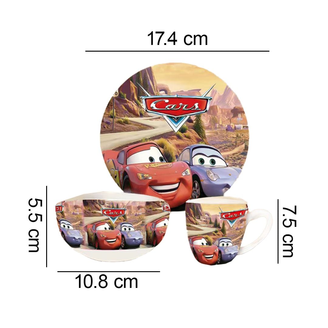 Kids Tableware Set with CARS Design product thumbnail 3