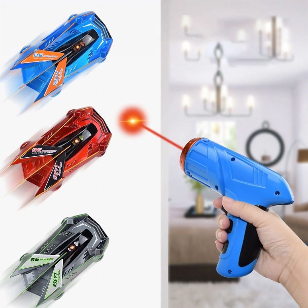 سيارة سباق مع جهاز ليزر للتحكم عن بعد - 12