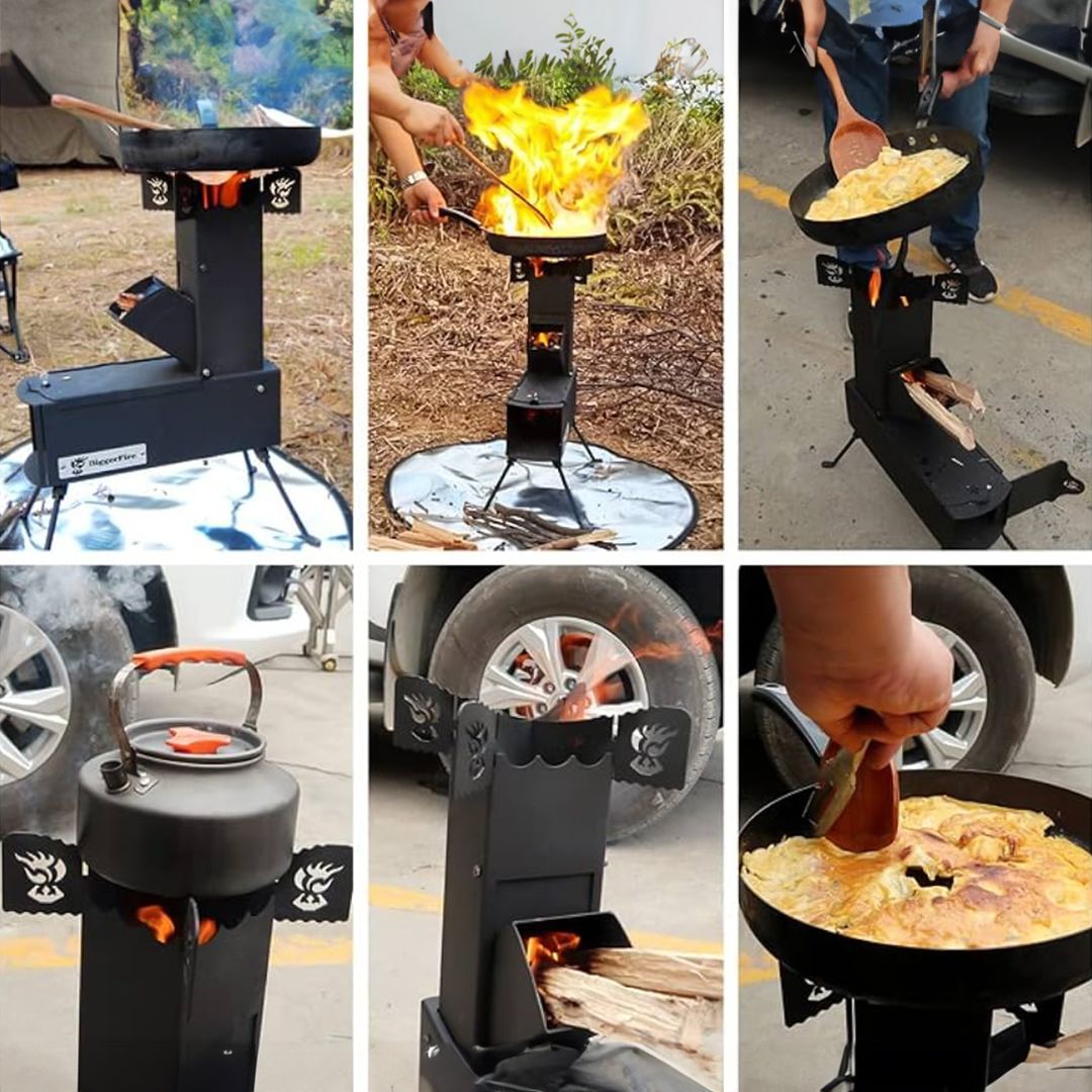 Folding Metal Cooking Stove product thumbnail 12