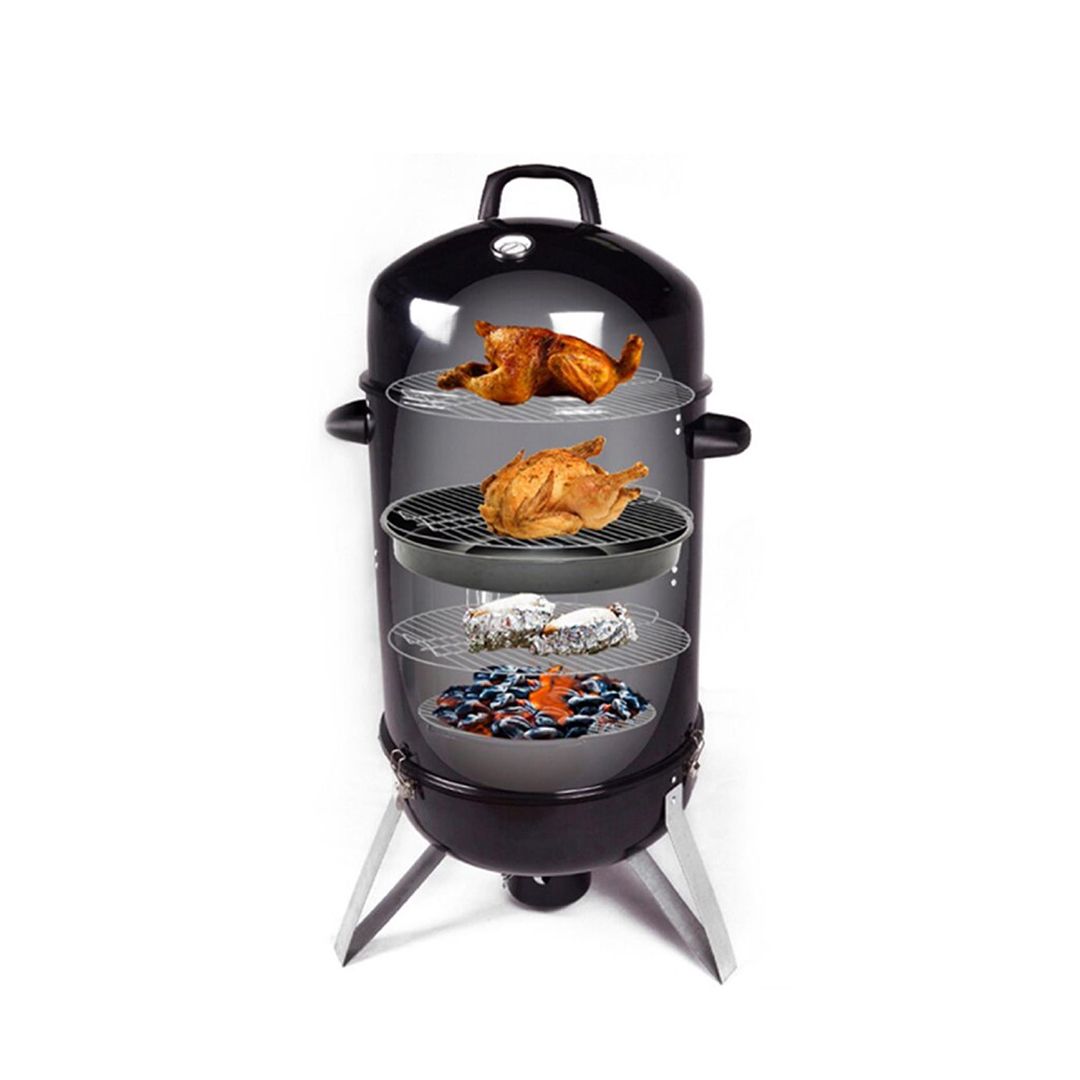  برميل الفحم العمودي للشواء والمندي - 7