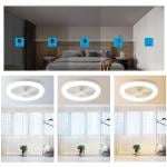 Fan with LED Light and Remote Control - 6