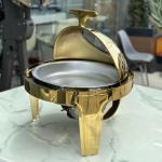 موقد بوفيه مُستدير ستانلس ستيل - 2