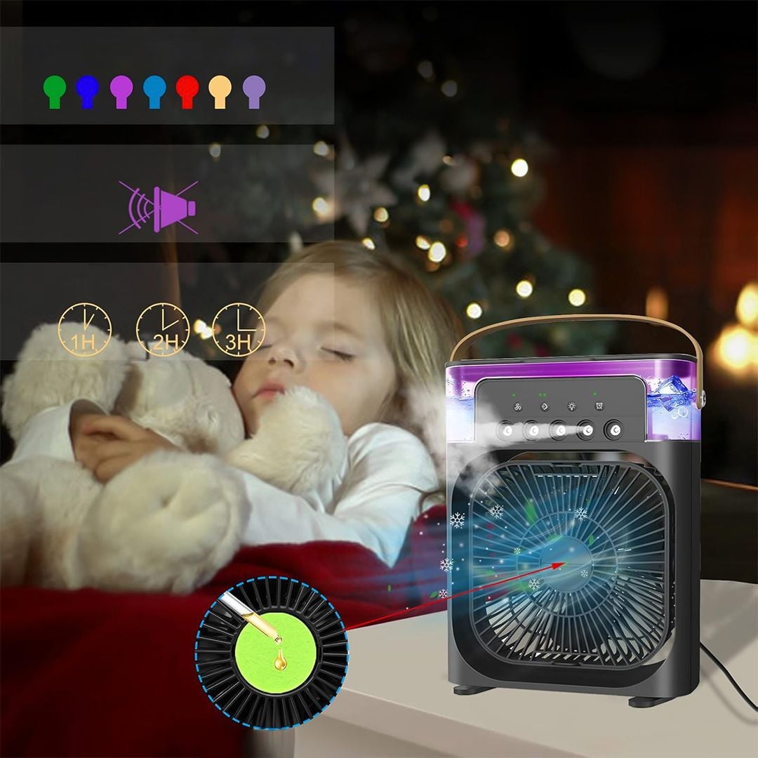 مرطب هواء بارد USB بإضاءة ليد - 13