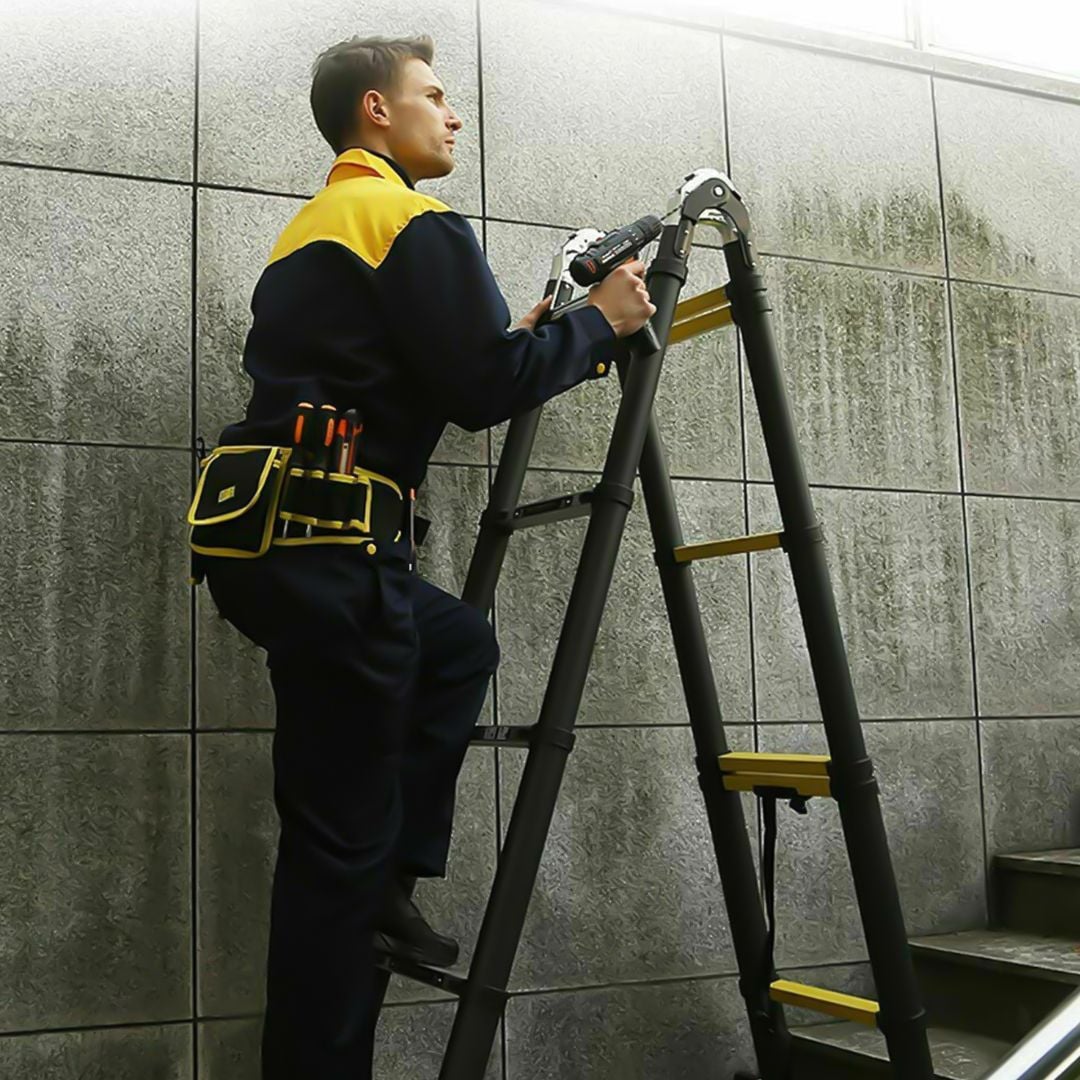 Aluminum Multipurpose Ladder "5" steps product thumbnail 13