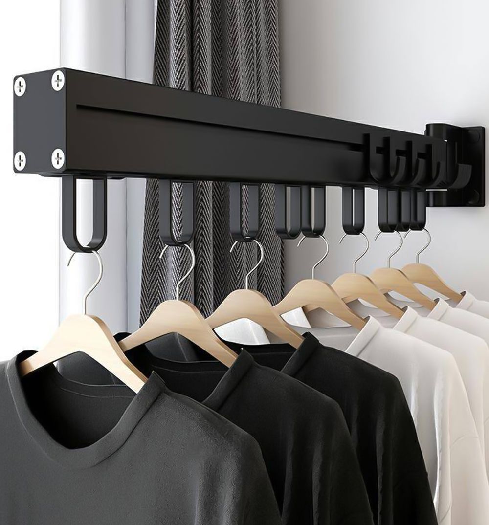 Triple Wall Mounted Clothes Rack product thumbnail 14