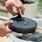 النافورة المُضيئة على الطاقة الشمسية - 26