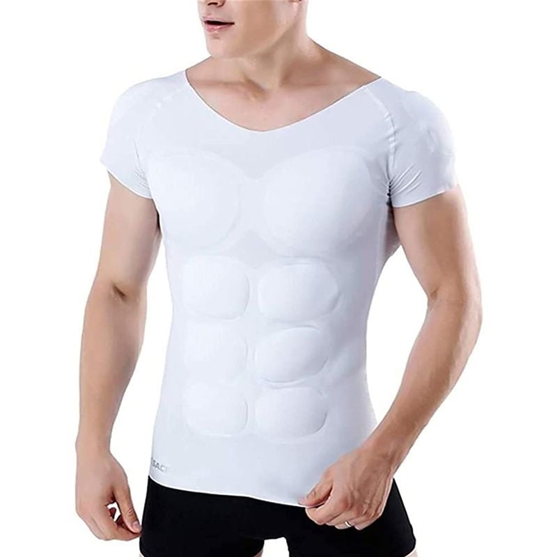 بلوزة بعضلات وهمية للرجال	 - 4