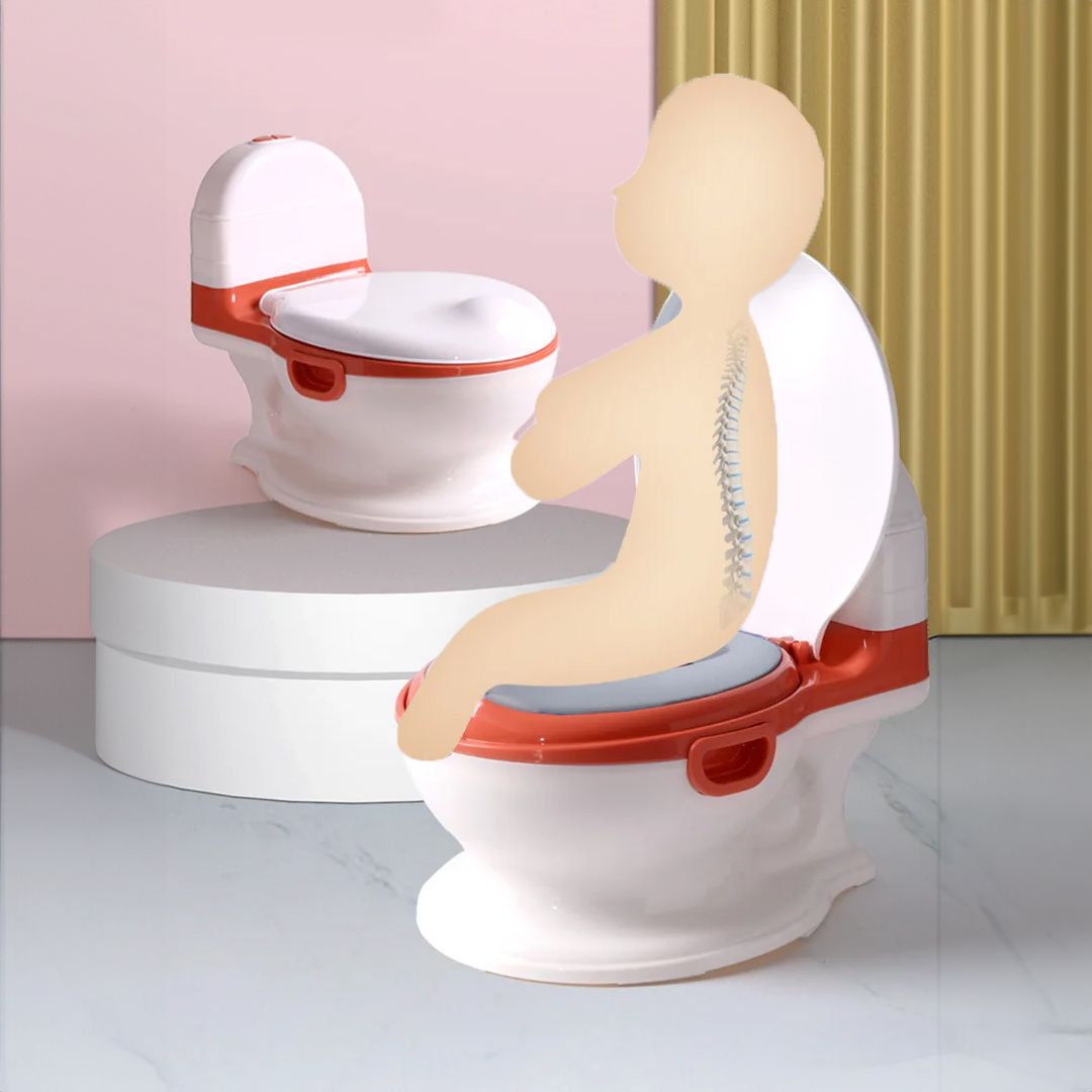 Seat And Siphon For Toilet Training