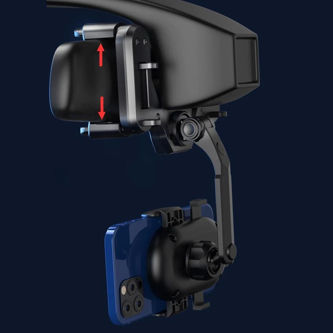 Auto Rearview Mirror Car Phone Holder product thumbnail 9