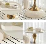 طاولة جانبية فاخرة بتصميم مزهرية - 10