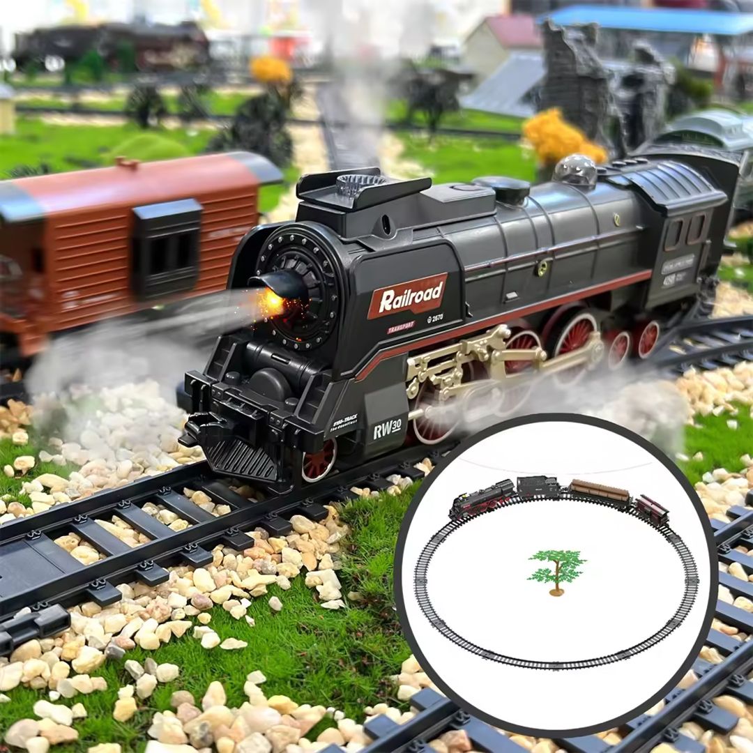 لعبة قطار كهربائي كلاسيكي - 15