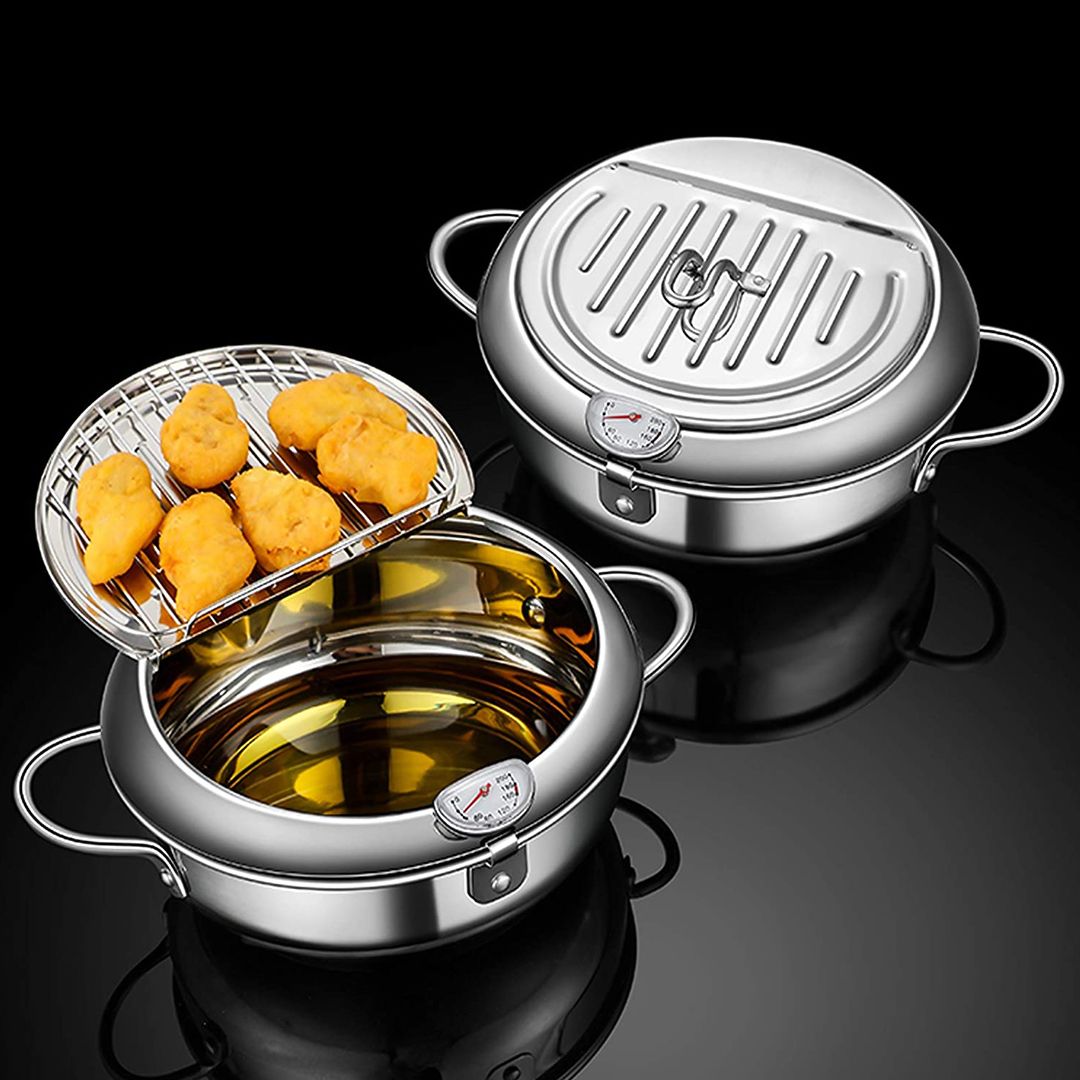 Stainless Steel Deep Frying Pot product thumbnail 7
