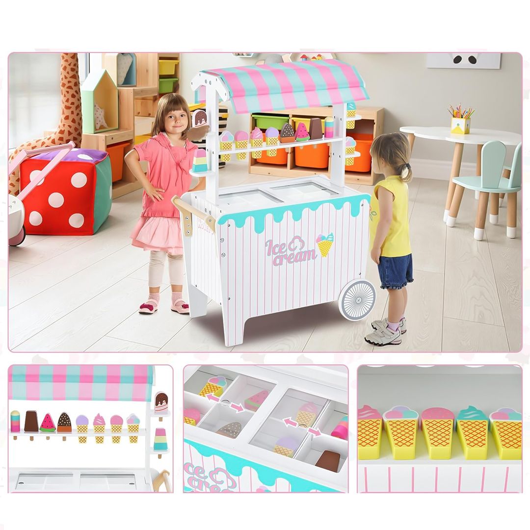 عربة بيع المثلجات للأطفال - 6