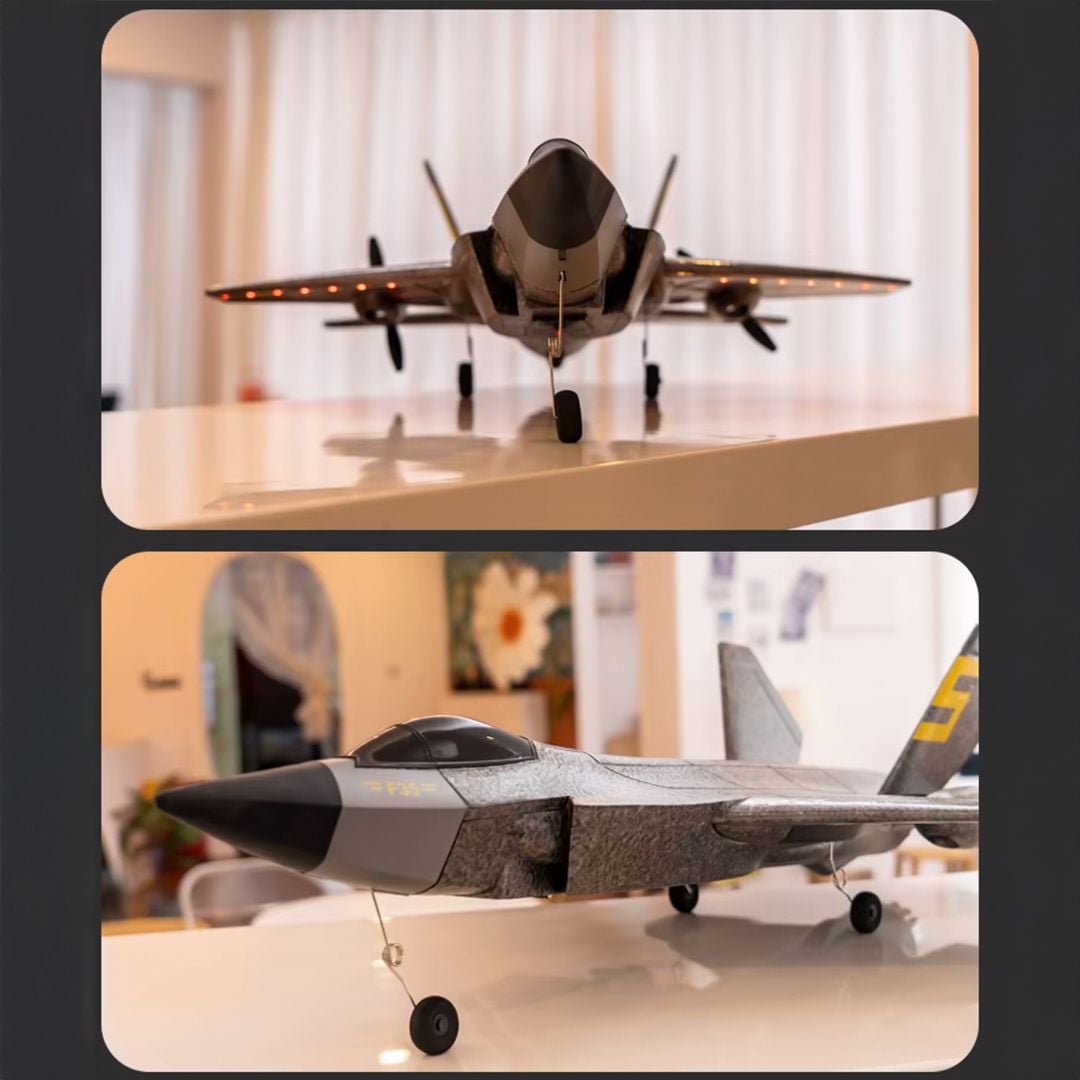 لعبة الطائرة الحربية مع جهاز تحكم - 4