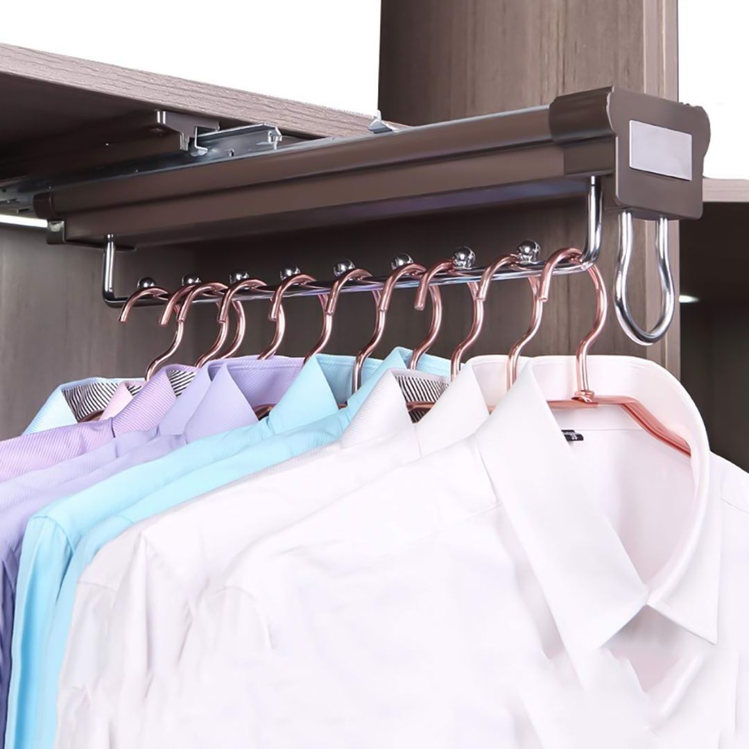 Golden Pull-Out Closet Rod product thumbnail 12