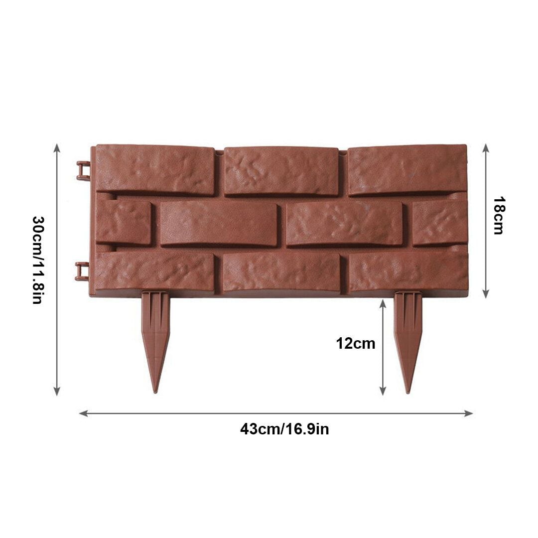 Plastic Bricks Garden Fence product thumbnail 17