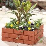 ديكور سياج الحديقة البلاستيكي