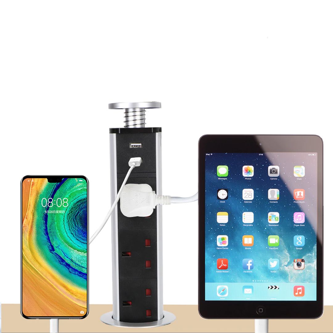 Tabletop pop up Socket Quintuple Type-G product thumbnail 12