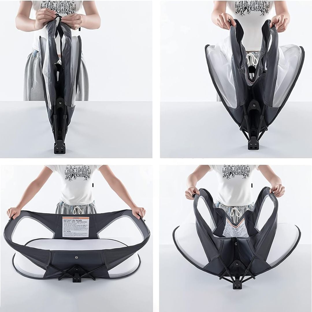 Portable Baby Bed with Mosquito Net product thumbnail 13