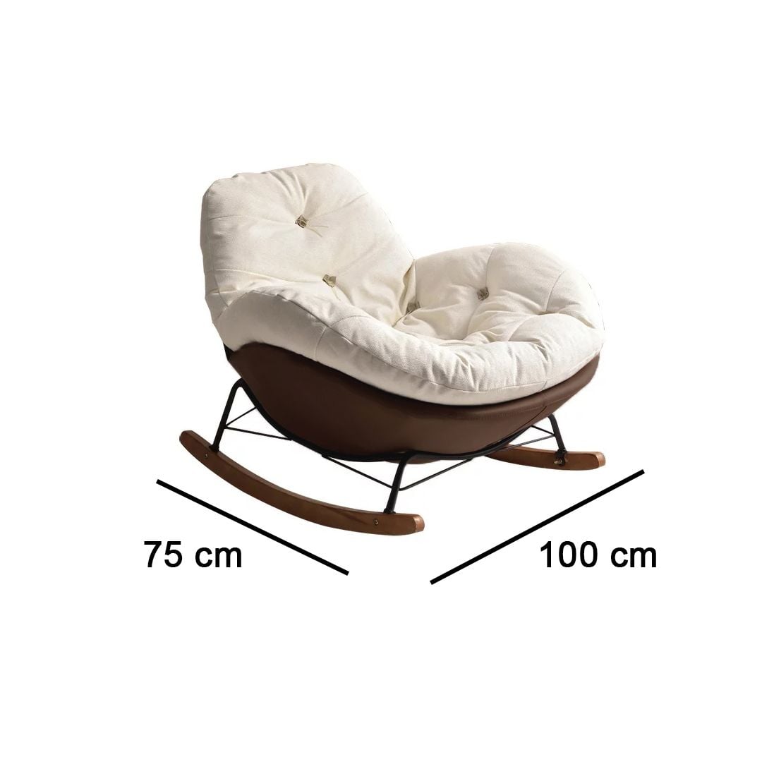 Relaxing Rocking Chair with Footrest product thumbnail 18