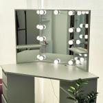 تسريحة بمرآة ثلاثية و خمس أدراج - 7