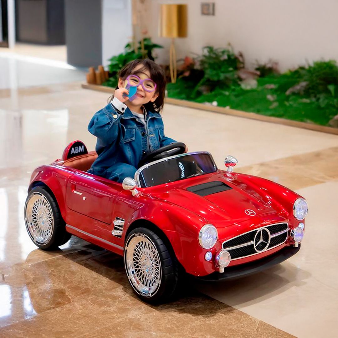 سيارة مرسيدس بنز 300SL الكلاسيكية للأطفال - 2