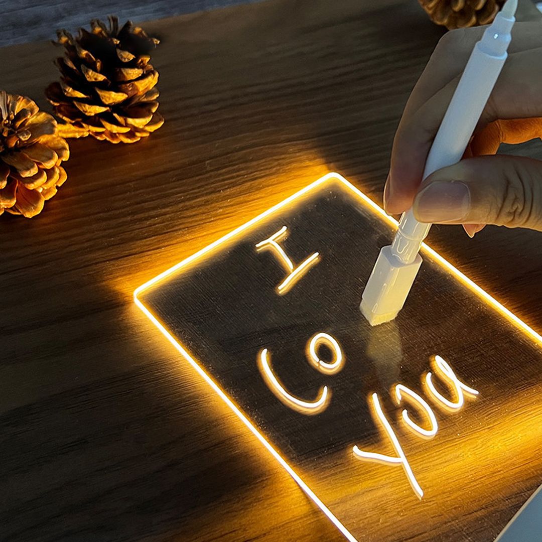 Creative Acrylic LED Note Board product thumbnail 10