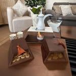 طقم تقديم القهوة العربية و الضيافة من روح - 15