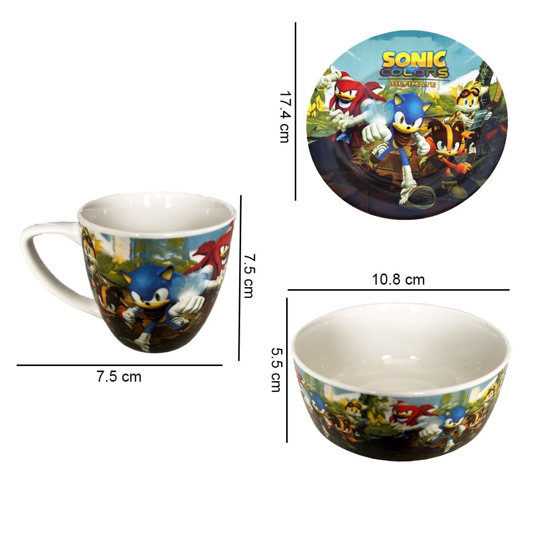 Kids’ Tableware Set with SONIC Design product thumbnail 12