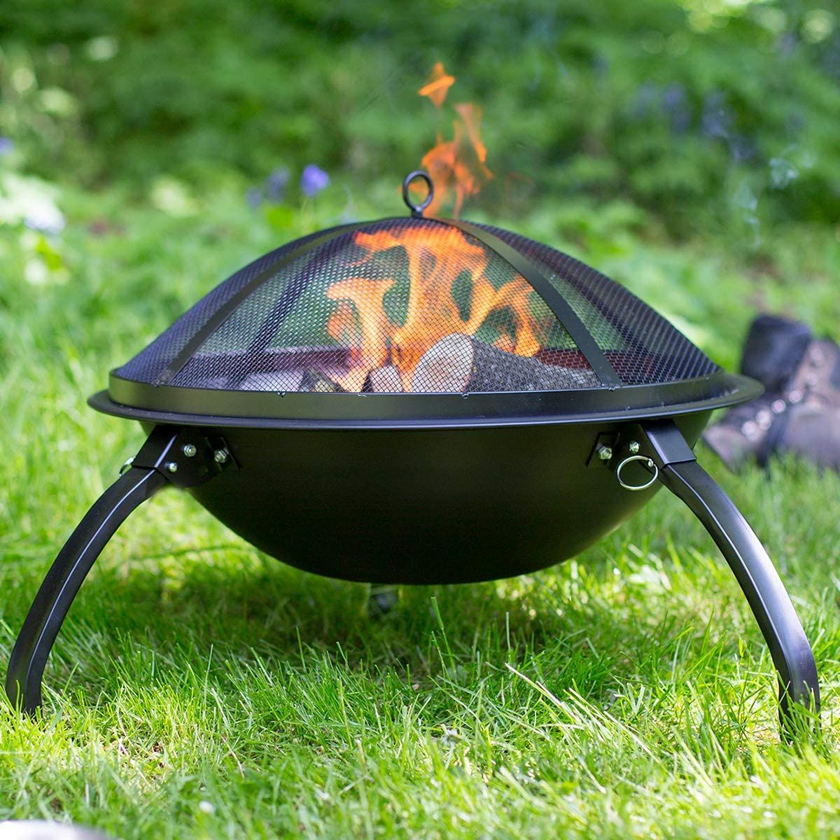 BBQ Firepit With Folding Legs product thumbnail 4
