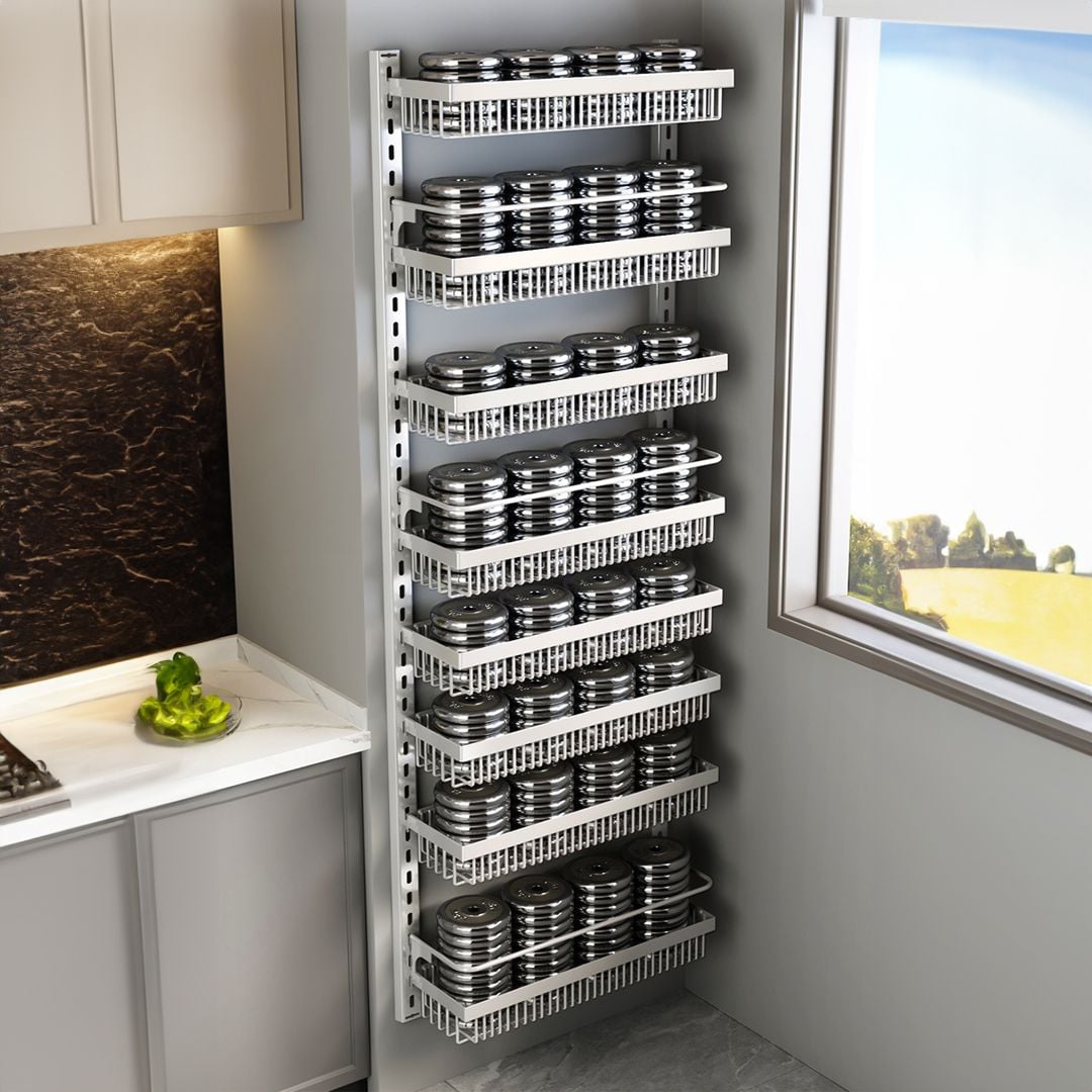 سلات تعليق لتنظيم ادوات المطبخ - 5