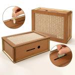 حصالة خشبية مع عداد - 6