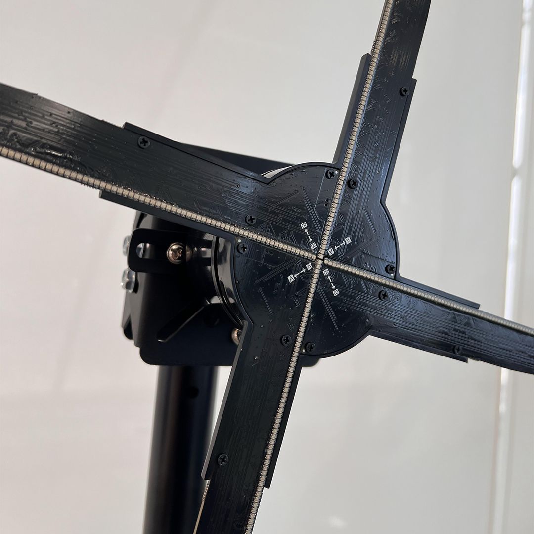 جهاز عرض هولوجرام 52 سم مع ستاند - 10