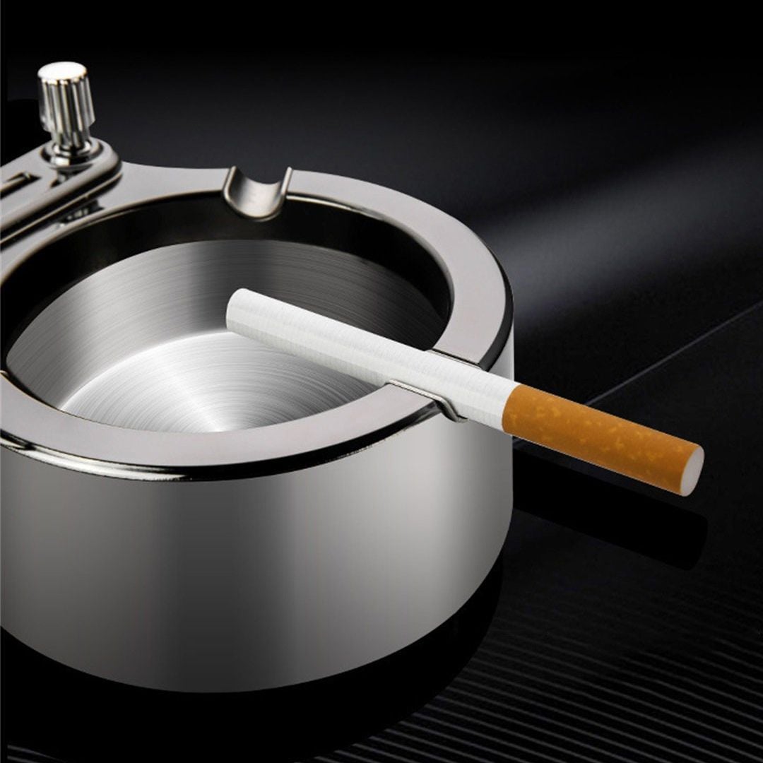 Portable Retro Metal Ashtray product thumbnail 3