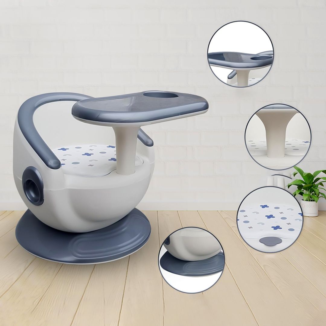 كرسي طعام للأطفال بقاعدة ثابتة - 12