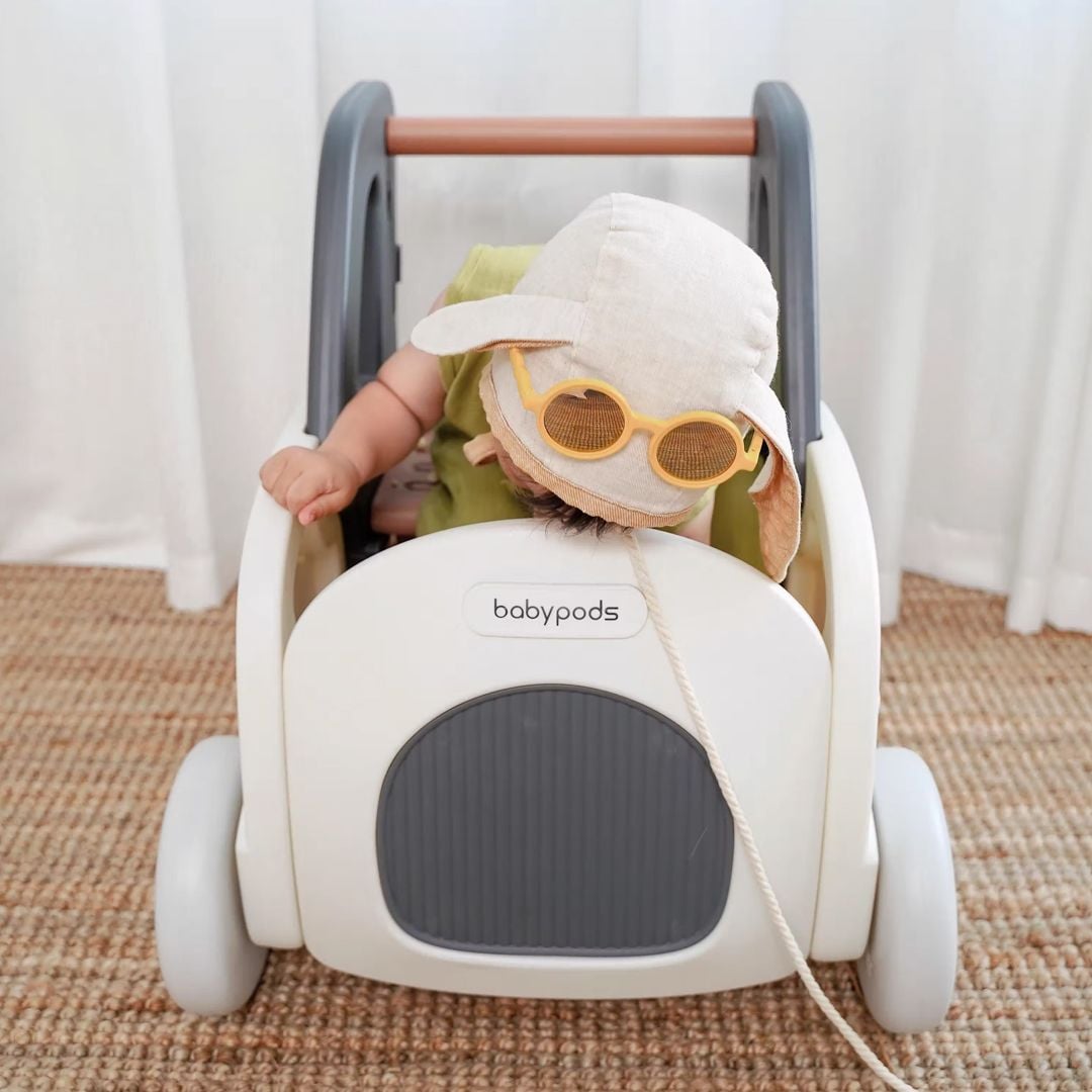 Plastic Baby Stroller with Car Design product thumbnail 19