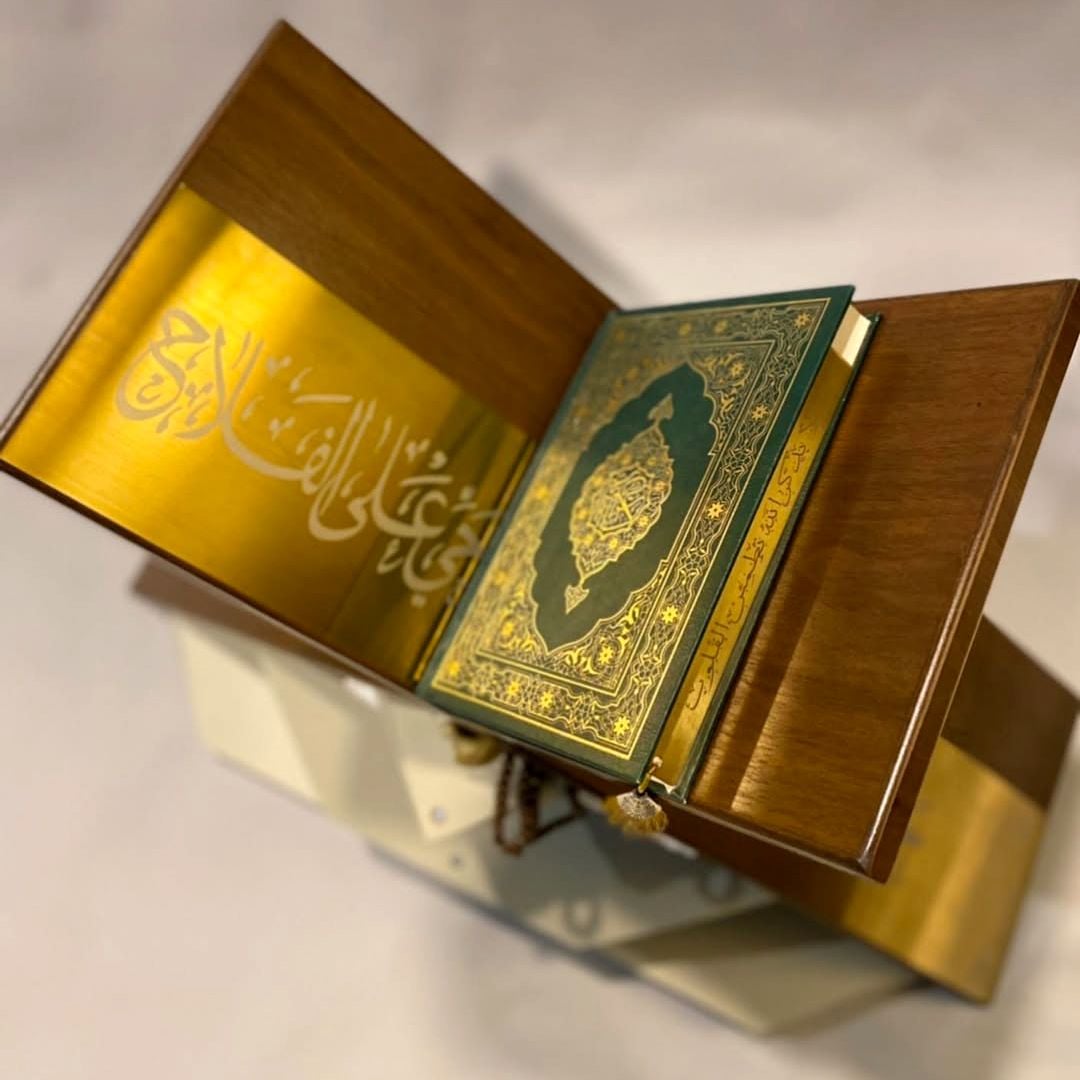 مكتبة المصحف بزخرفات ونقوش إسلامية من روح - 6