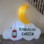 مُجسم الهلال مع غيمة - 9