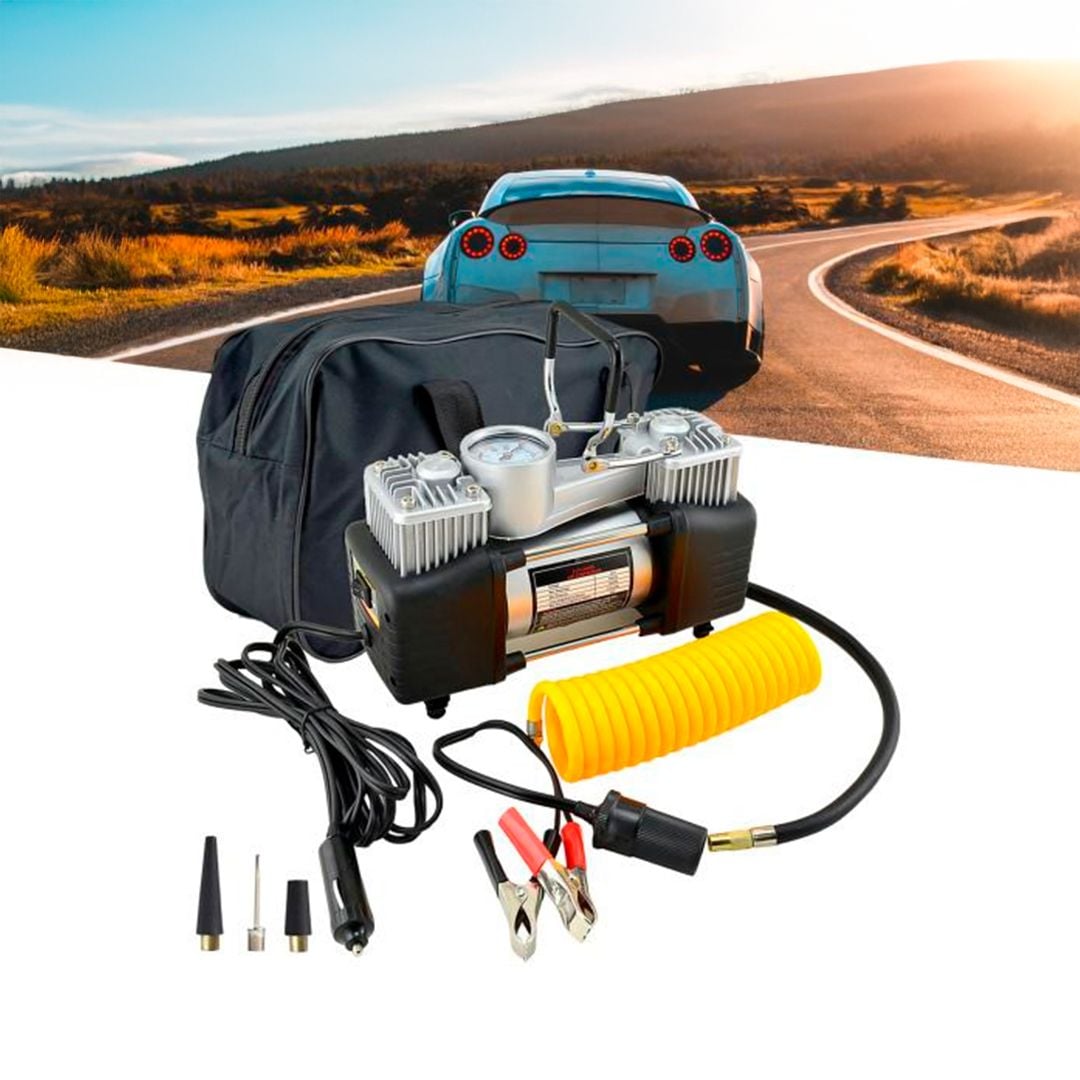 مجموعة إصلاح السيارات مع كمبروسر هواء - 17