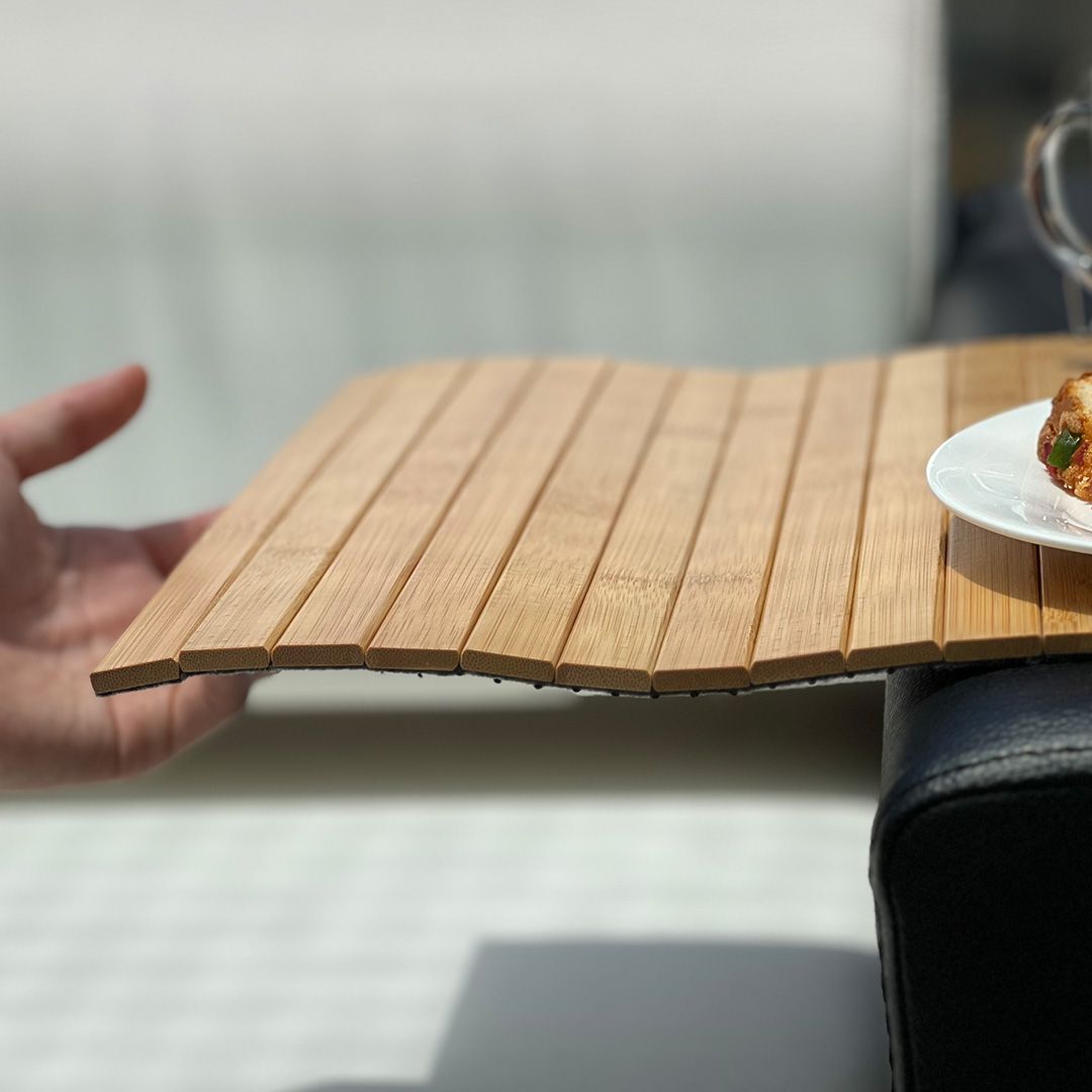 Wooden Folding Portable Sofa Tray product thumbnail 12