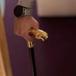 Leopard Handle Walking Stick - 21