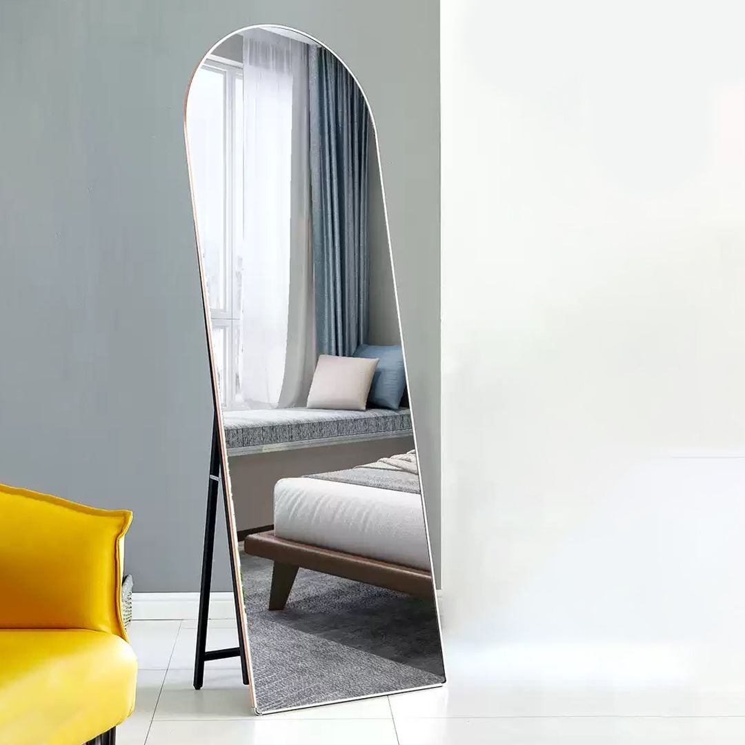 مرآة بإطار رفيع مع ستاند - 5