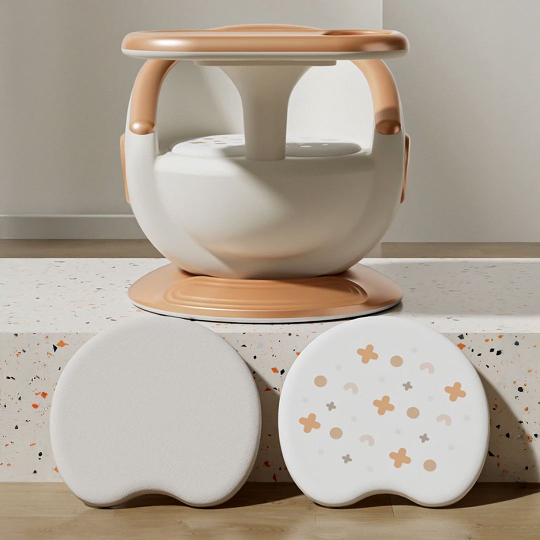 كرسي طعام للأطفال بقاعدة ثابتة - 11