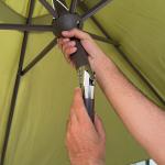 طقم جلوس خارجي مع مظلة - 4