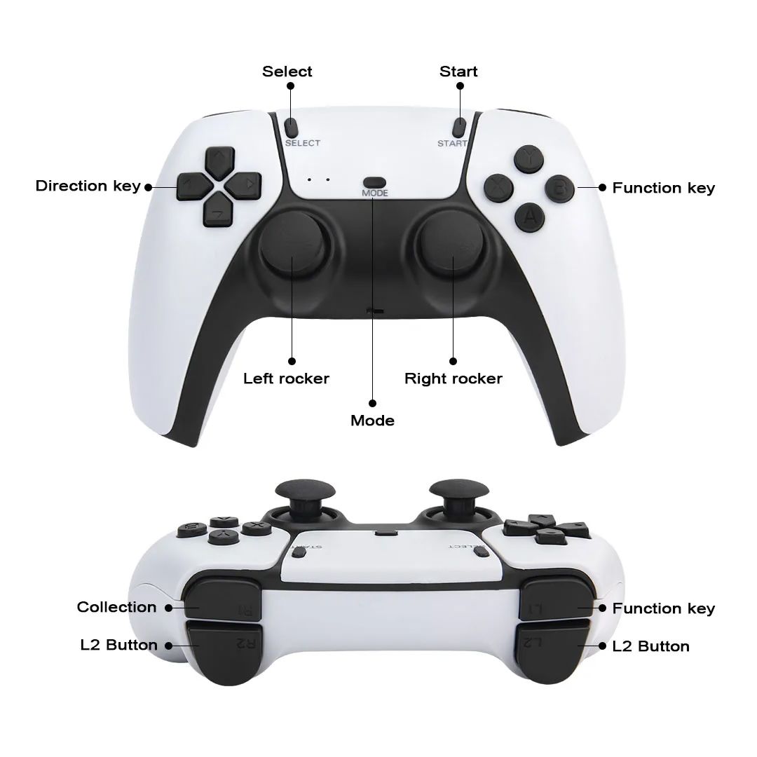 Video Game Console with Two Controllers - 13