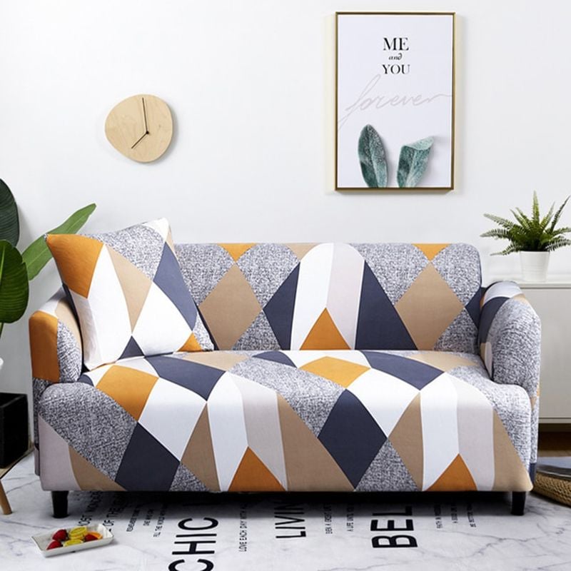 Elastic Sofa Cover 3-Seats - 5