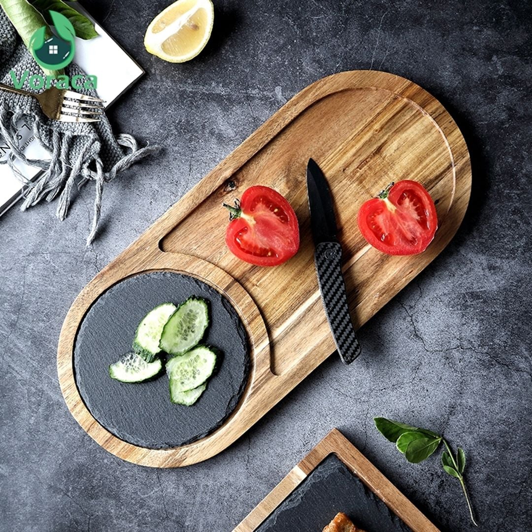 Steak Serving Board with Slate Stone product thumbnail 11